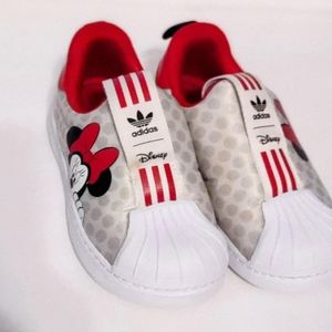 Girls Adidas Minnie Mouse shoes